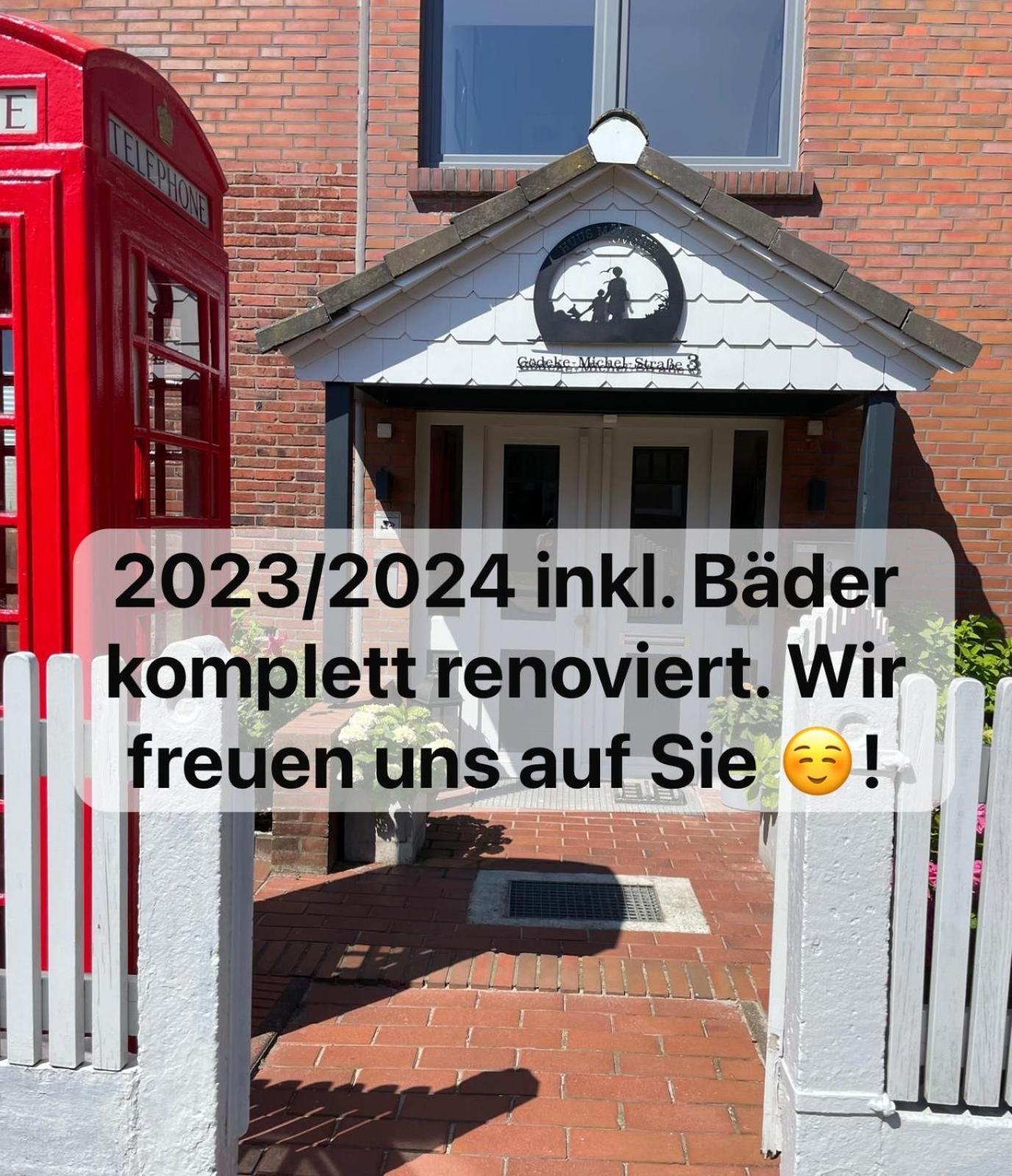 Apartmán Huus Moevchen Borkum Exteriér fotografie